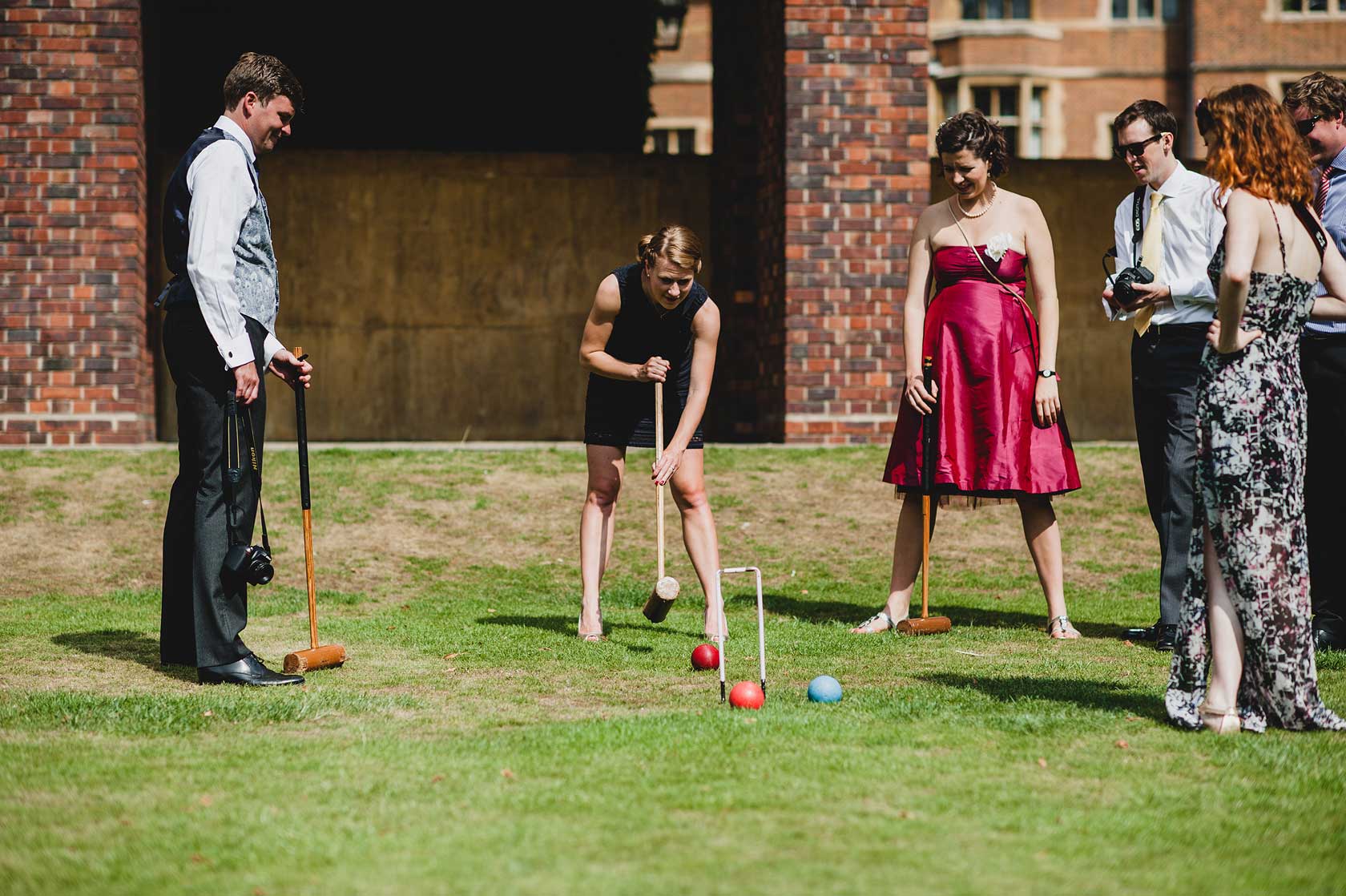 Reportage Wedding Photography at Queens College