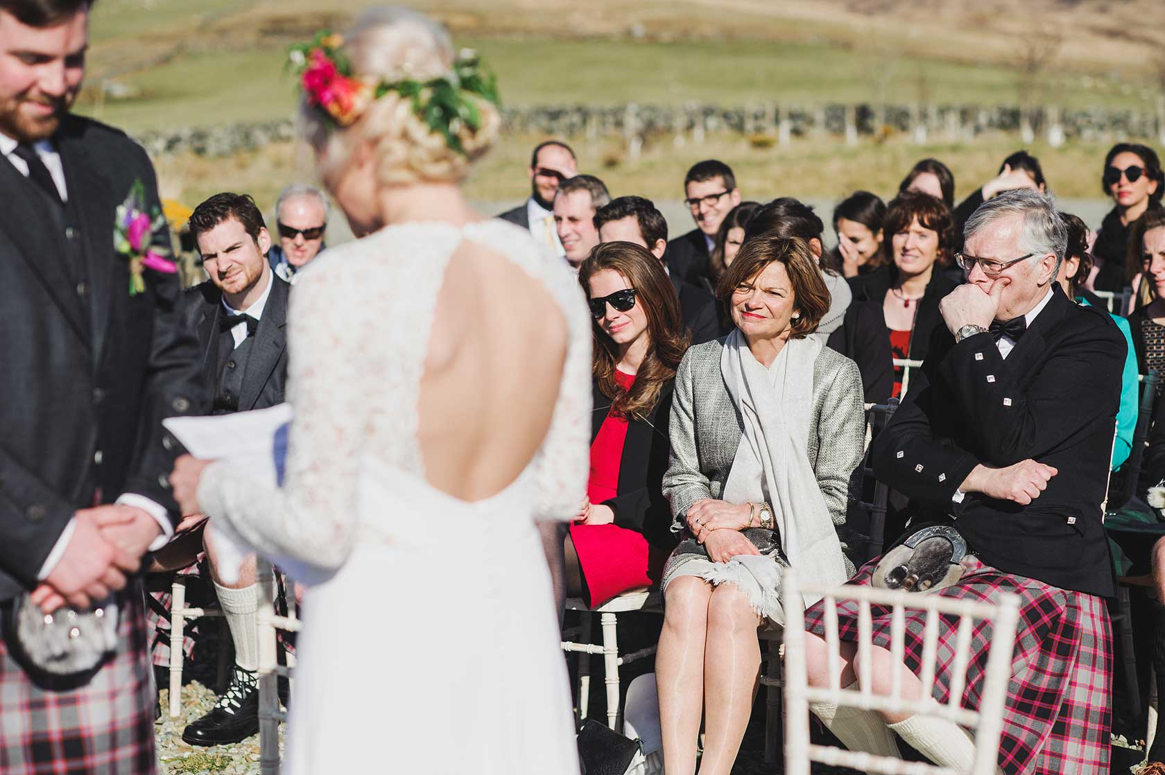 Crear Outdoor Wedding in Scotland
